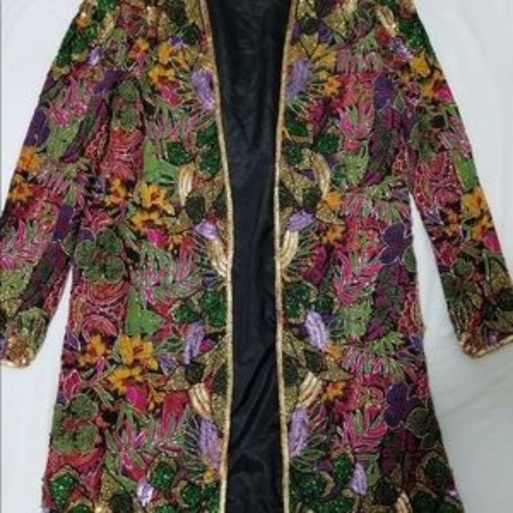 Vintage Spring Bling Mbellished Jacket - Picture 2 of 5